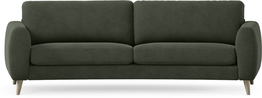 Bridge - 3-sits soffa svängd - Grön