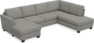 Friday - 3-sits soffa med schäslong vänster och divan höger - Grå