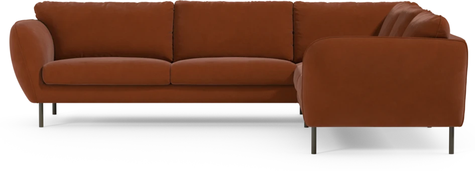 Madison Lux - Hörnsoffa 3+2-sits, hörn 1 - Röd