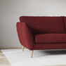 Madison Lux - 3-sits soffa - Röd