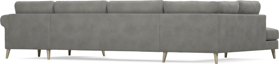Bridge - 3-sits soffa med divan vänster och schäslong höger - Grå