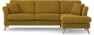 Eden - 2,5-sits soffa med schäslong - Gul