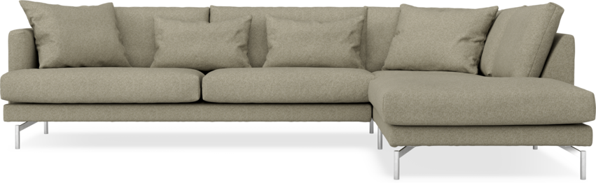 Harper - 3-sits soffa med divan höger - Beige