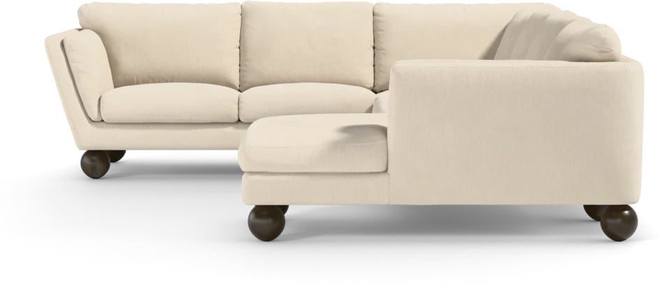 Madison Lux - Hörnsoffa med schäslong höger - Beige