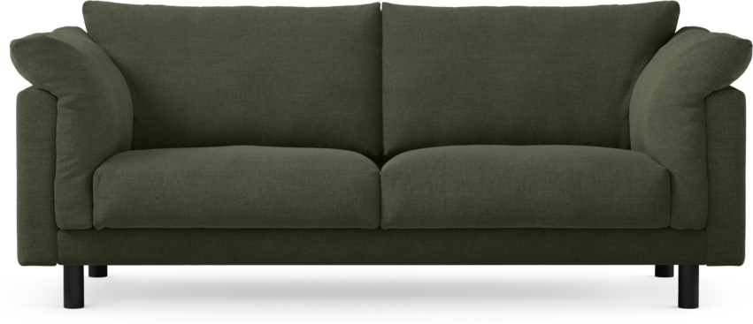 Cherrie - 2,5-sits soffa, fast klädsel - Grön