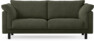 Cherrie - 2,5-sits soffa, fast klädsel - Grön