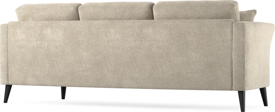 Eden - 3-sits soffa svängd - Beige