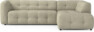 Bella - 3-sits soffa med divan höger - Beige