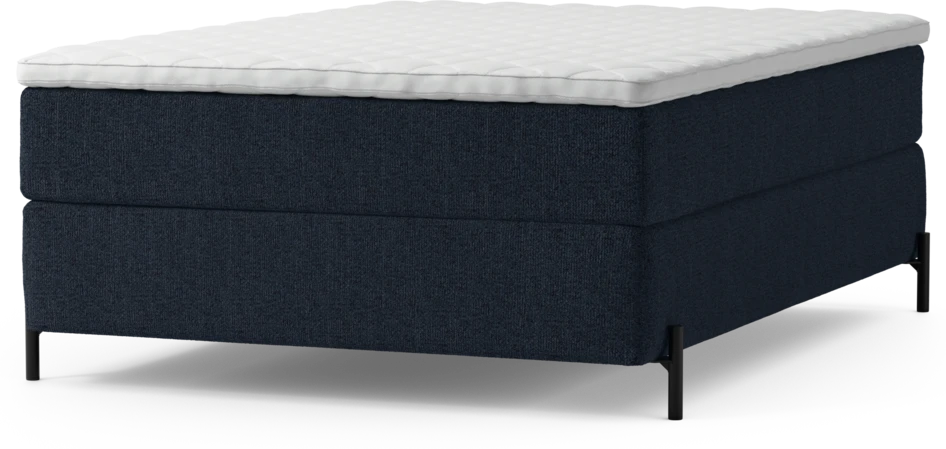 Delux Exclusive - Kontinentalsäng, enkelsäng 140 cm med bäddmadrass och sängben