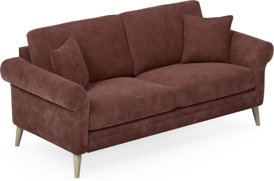 Eden - 2,5-sits soffa - Röd