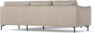 Madison Lux - Hörnsoffa med schäslong höger - Beige