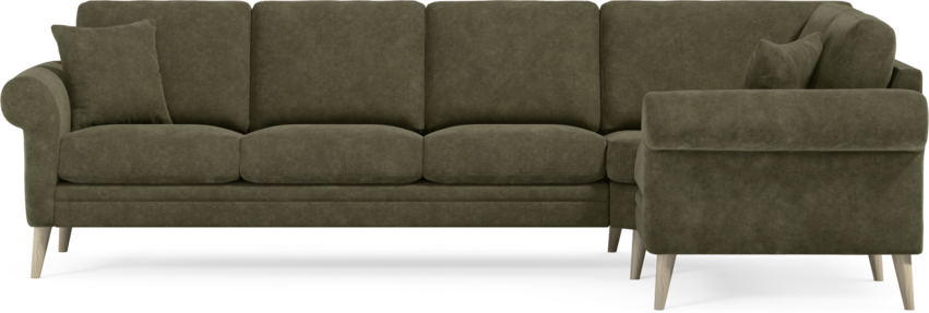 Eden - Hörnsoffa, 3+1-sits - Grön