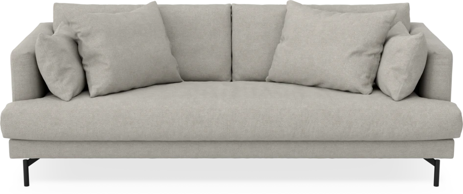 Harper - 3-sits soffa, hel dyna - Beige