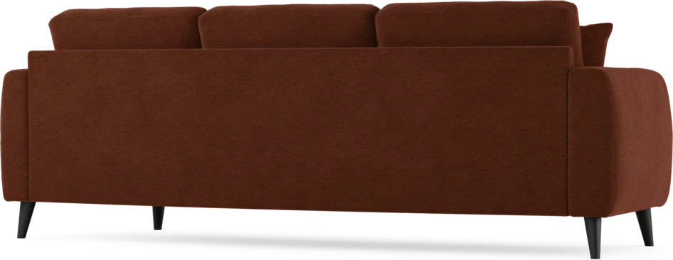 Eden - 3-sits soffa svängd - Orange