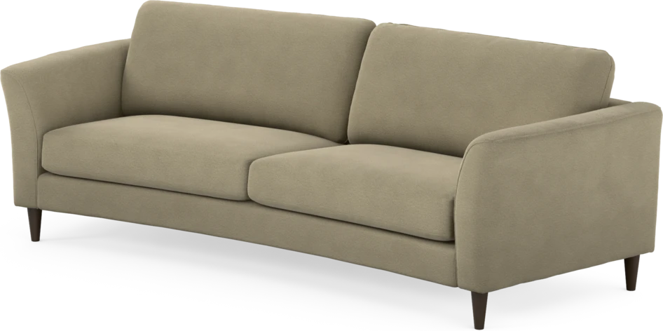 Bridge - 3-sits soffa svängd - Beige