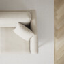 Eden - 2-sits soffa med divan - Beige