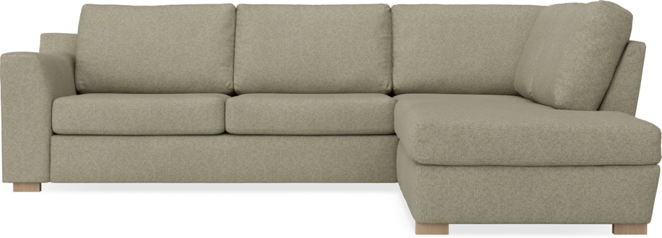 Friday - 2,5-sits soffa med divan höger - Beige