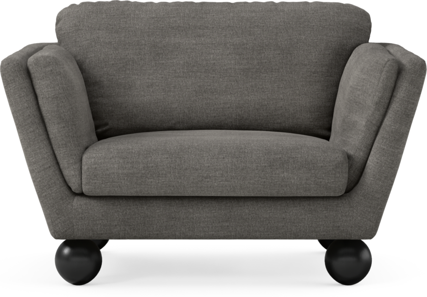 Madison Lux - Fåtölj, 90 cm - Grå