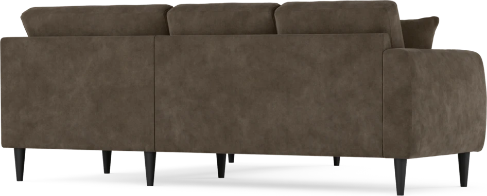Eden - Hörnsoffa, 2+2-sits - Brun