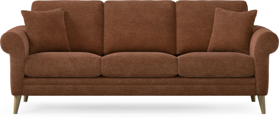 Eden - 3-sits soffa - Orange