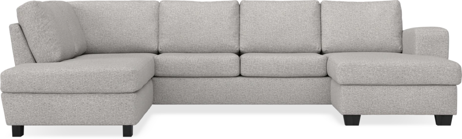 Friday - 3-sits soffa med divan vänster och schäslong höger - Vit