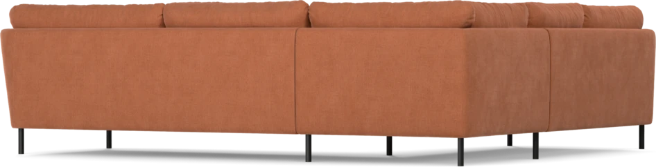 Madison Lux - Hörnsoffa 2+3-sits, hörn 1 - Orange