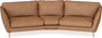 Madison - 3-sits soffa svängd, 90 cm - Orange