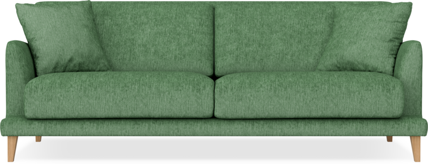 Macy Lux - 3-sits soffa - Grön