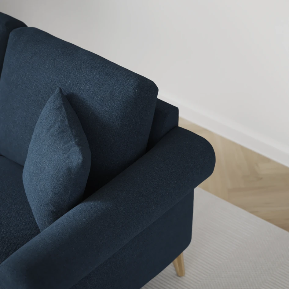 Eden - 2,5-sits soffa - Blå