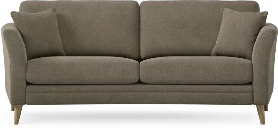 Eden - 2,5-sits soffa svängd - Beige