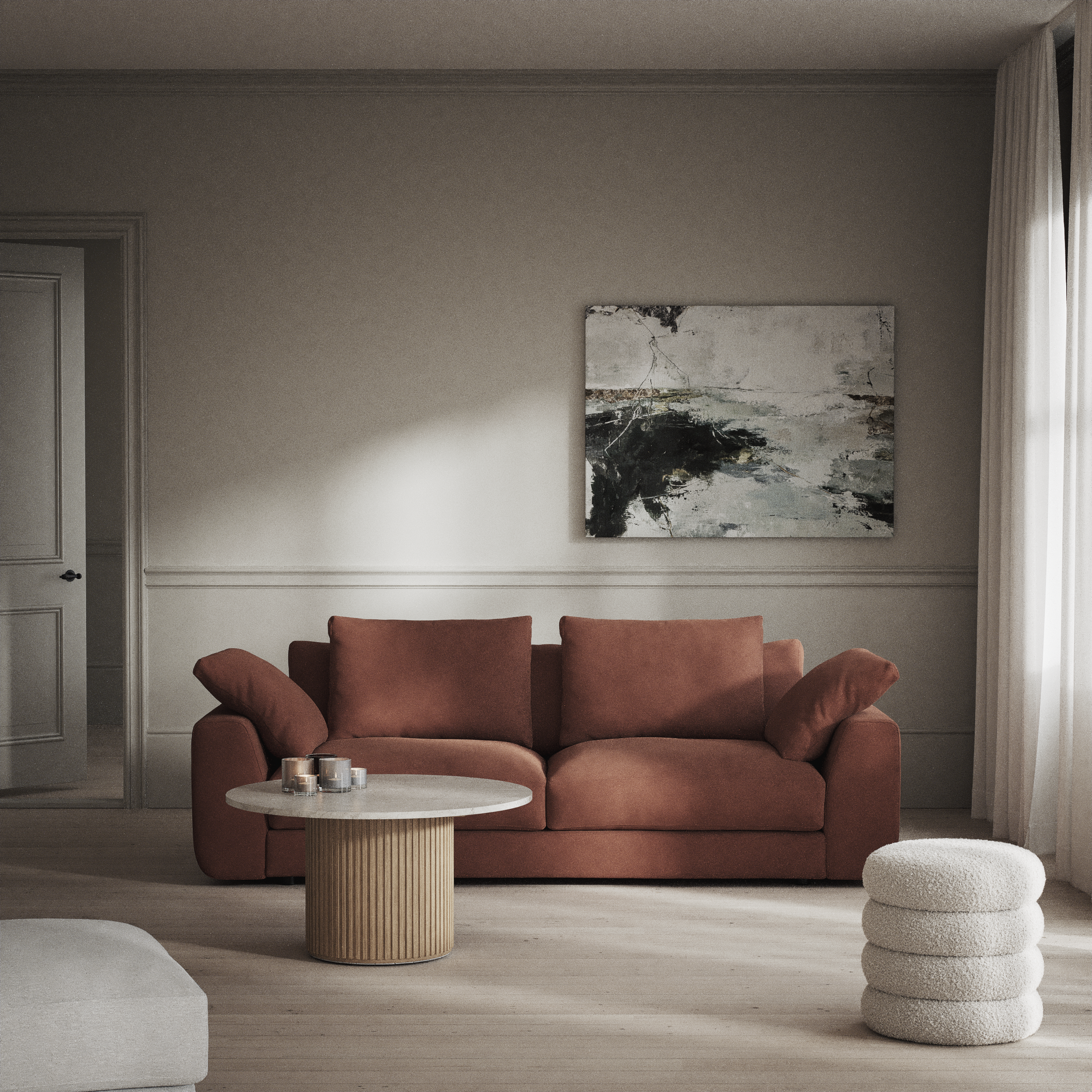Amie - 3-sits soffa - inspiration