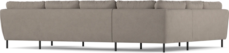 Madison Lux - Hörnsoffa med schäslong höger - Beige