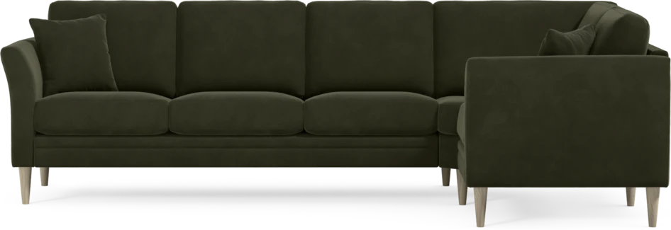 Eden - Hörnsoffa, 3+1-sits - Grön