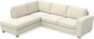 Friday - 2,5-sits soffa med divan vänster - Beige