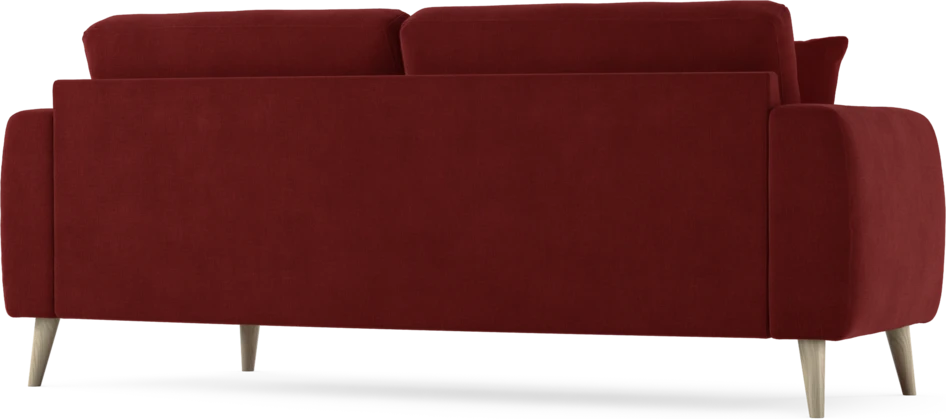 Eden - 2,5-sits soffa svängd - Röd