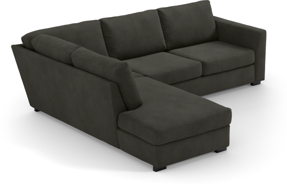 Friday - 2,5-sits soffa med divan vänster - Grå