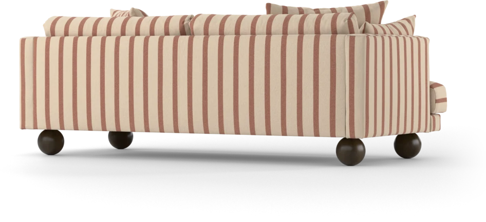Harper - 3-sits soffa, hel dyna - Flerfärgad