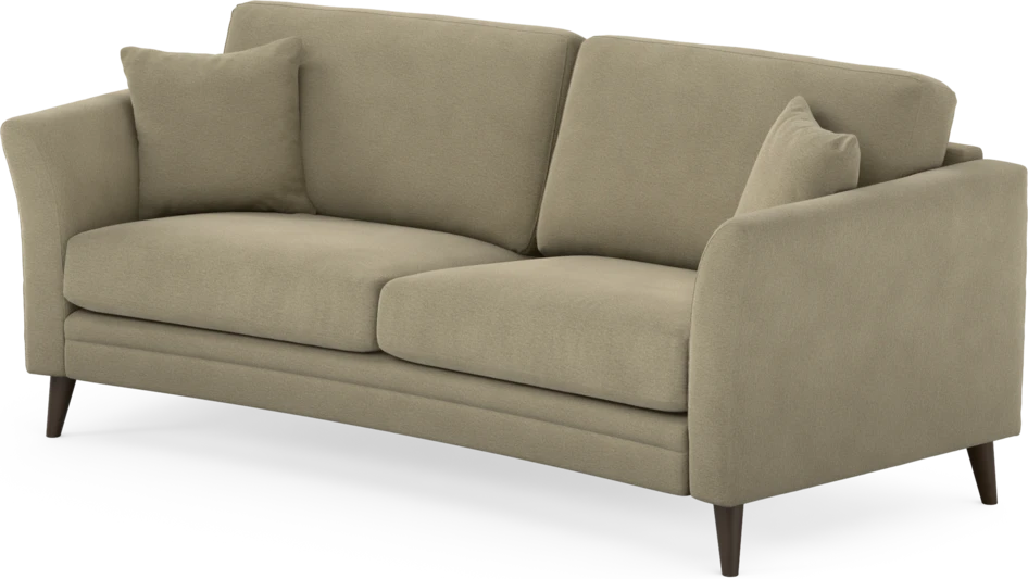 Eden - 2,5-sits soffa svängd - Beige