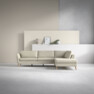 County - 2,5-sits soffa med divan höger - Beige