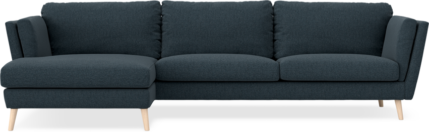 Madison - 3-sits soffa med schäslong vänster - Turkos