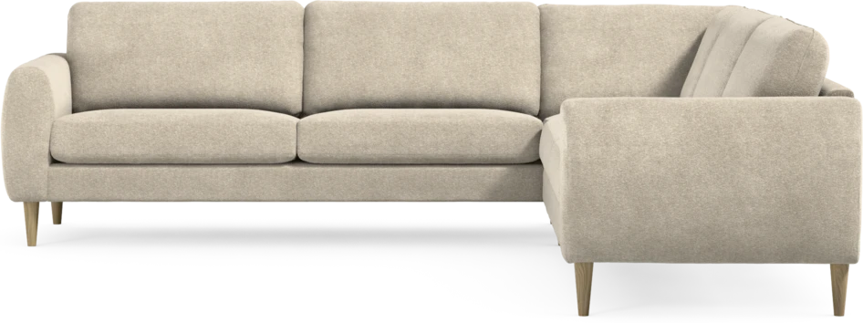 Bridge - Hörnsoffa, 3+3-sits - Beige