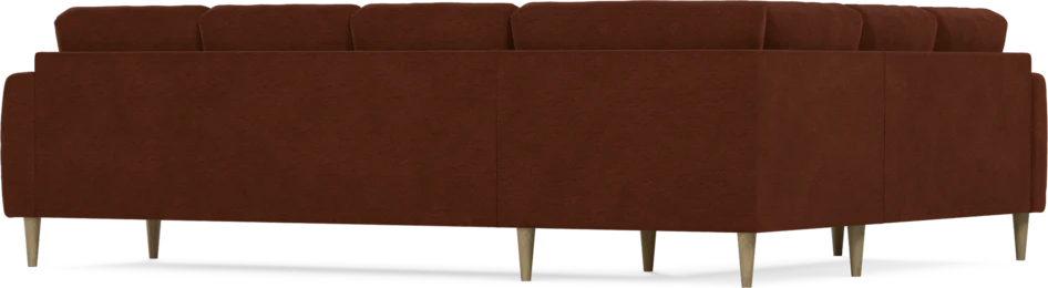 Eden - Hörnsoffa, 2+3-sits - Orange