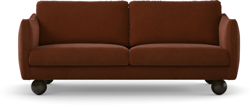 Madison Lux - 3-sits soffa - Orange