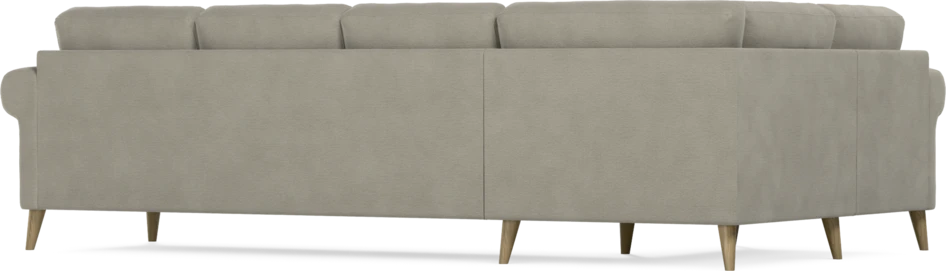 Eden - Hörnsoffa, 1+3-sits - Brun
