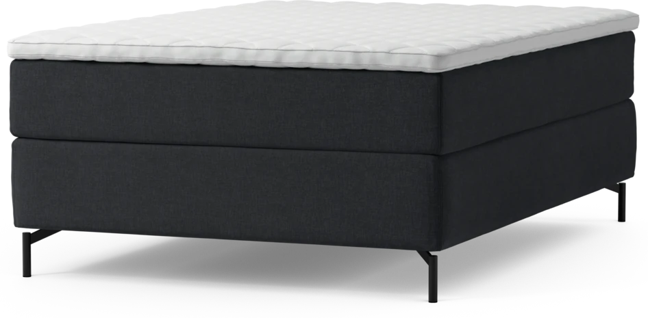 Delux Dream - Kontinentalsäng, enkelsäng 140 cm med bäddmadrass och sängben