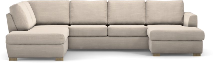 Friday - 3-sits soffa med divan vänster och schäslong höger - Beige