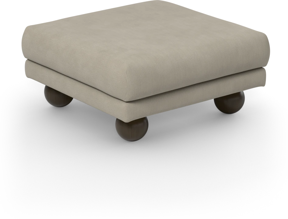 Harper - Fotpall - Beige