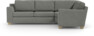 Friday - Hörnsoffa, 2,5+1,5-sits - Grå