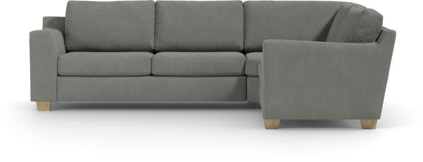 Friday - Hörnsoffa, 2,5+1,5-sits - Grå