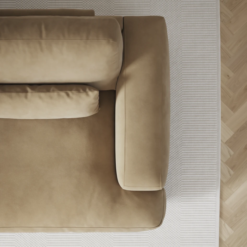 Noma - 3-sits soffa - Beige